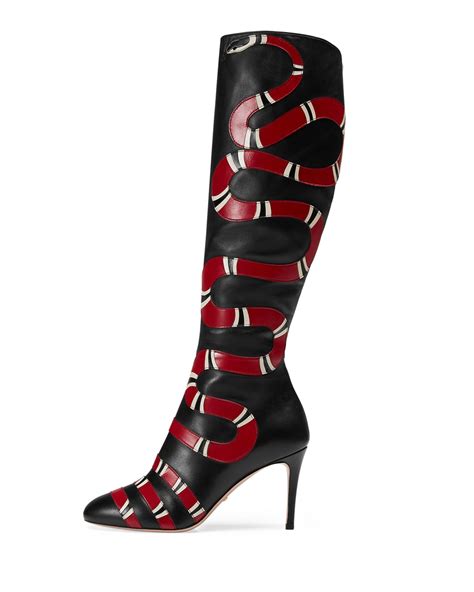 gucci boots snake price|gucci snake tall shaft boot.